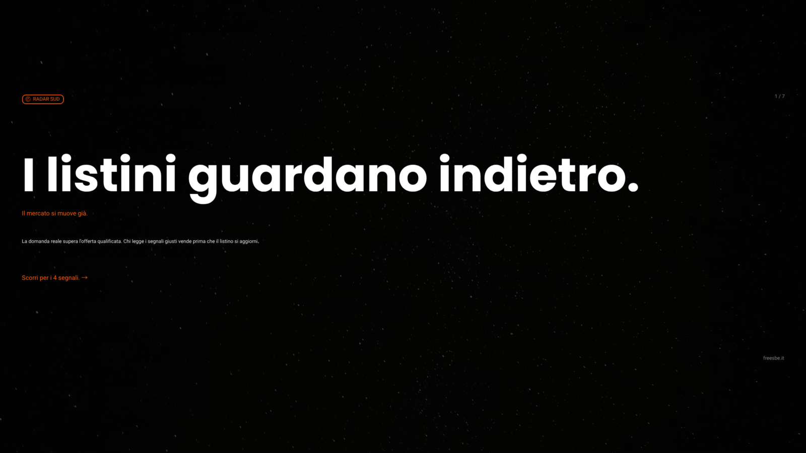 I listini immobiliari guardano indietro. Il mercato del Sud Italia si muove già.