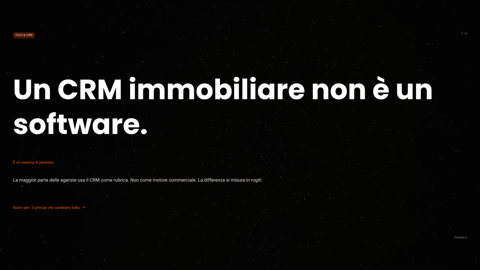 Un CRM immobiliare non è un software. È un sistema di pensiero.