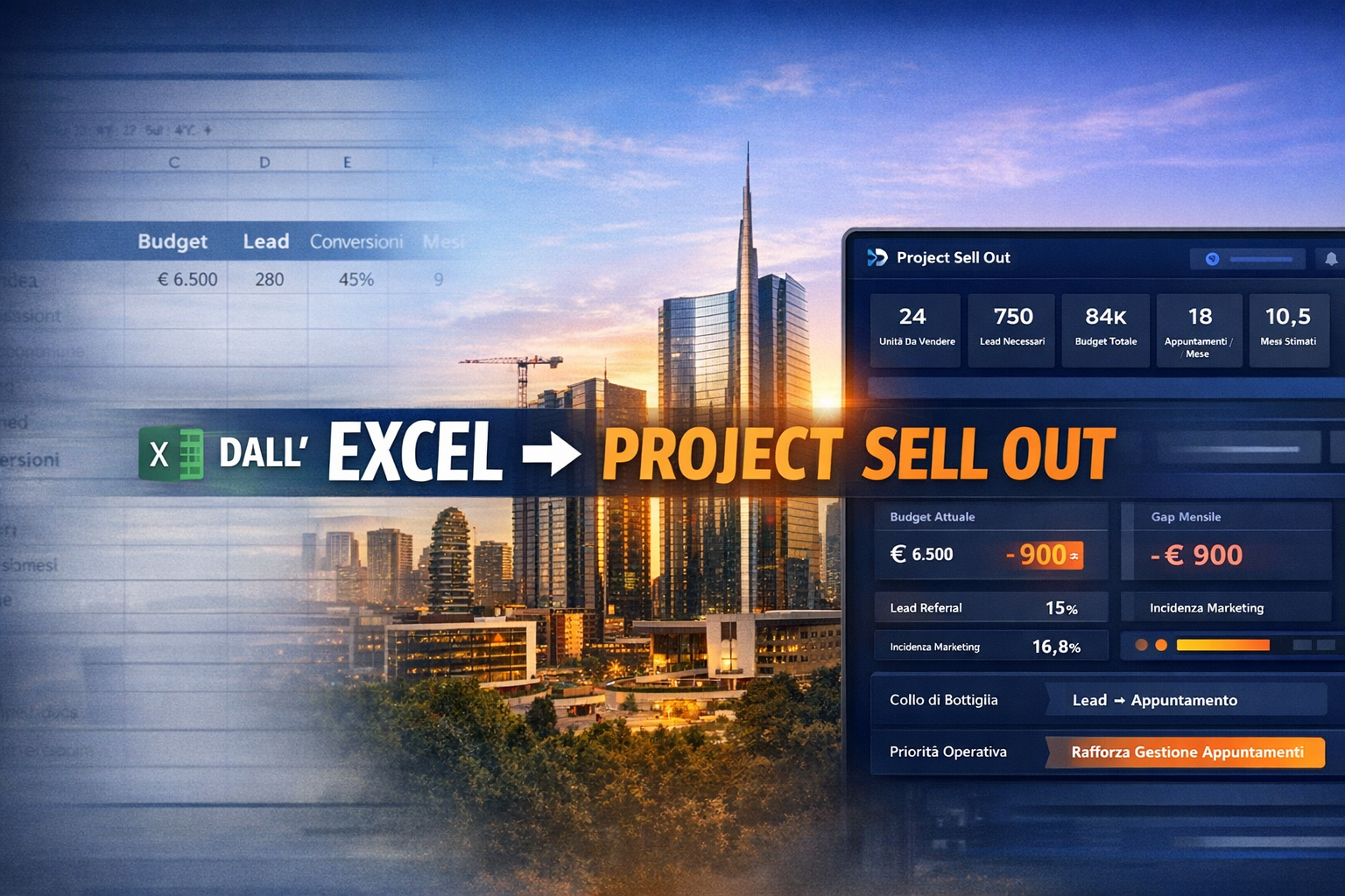 Dal foglio Excel al controllo reale: perché oggi il sell-out di un cantiere richiede uno strumento più evoluto