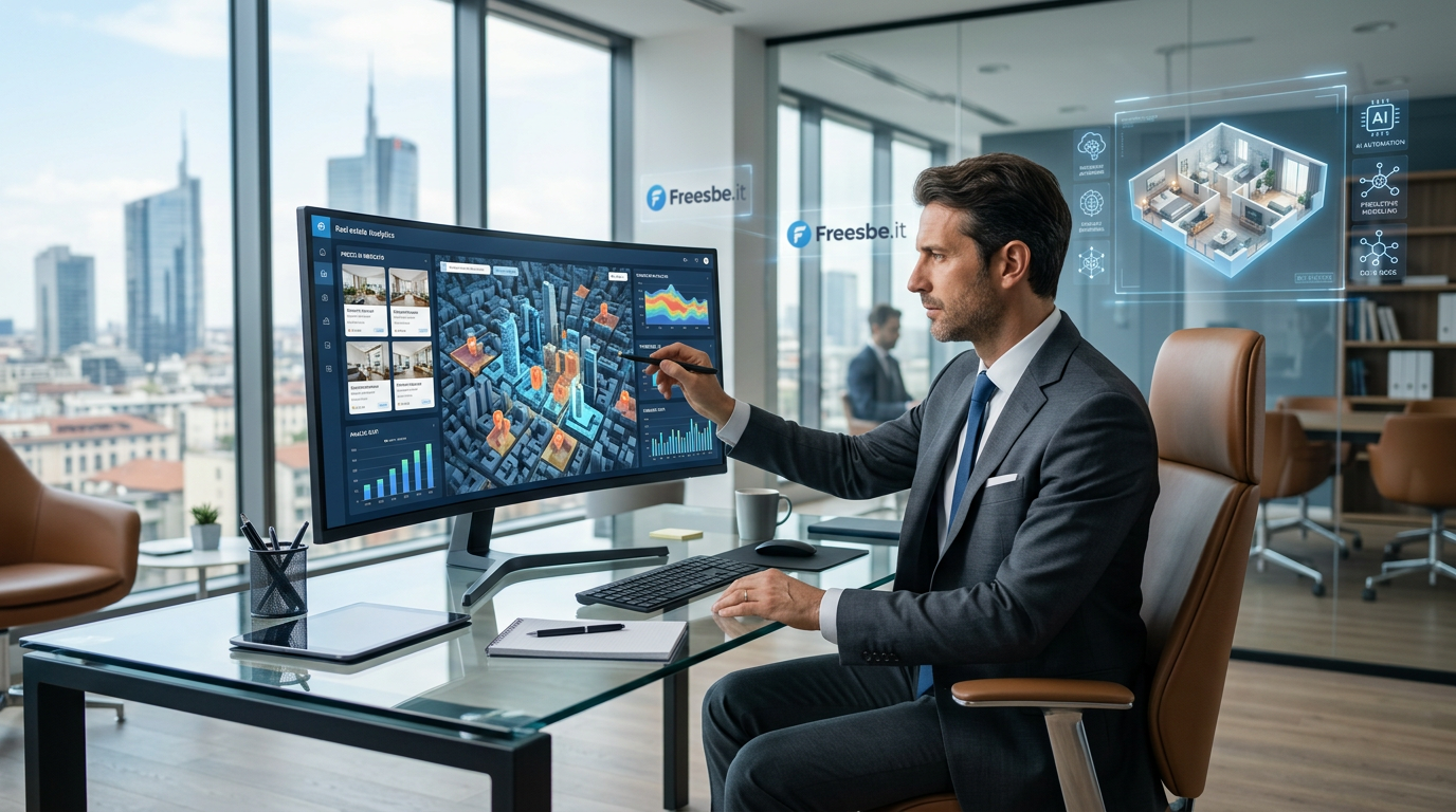 Intelligenza artificiale nel settore immobiliare: strumenti, differenze e opportunità per le agenzie