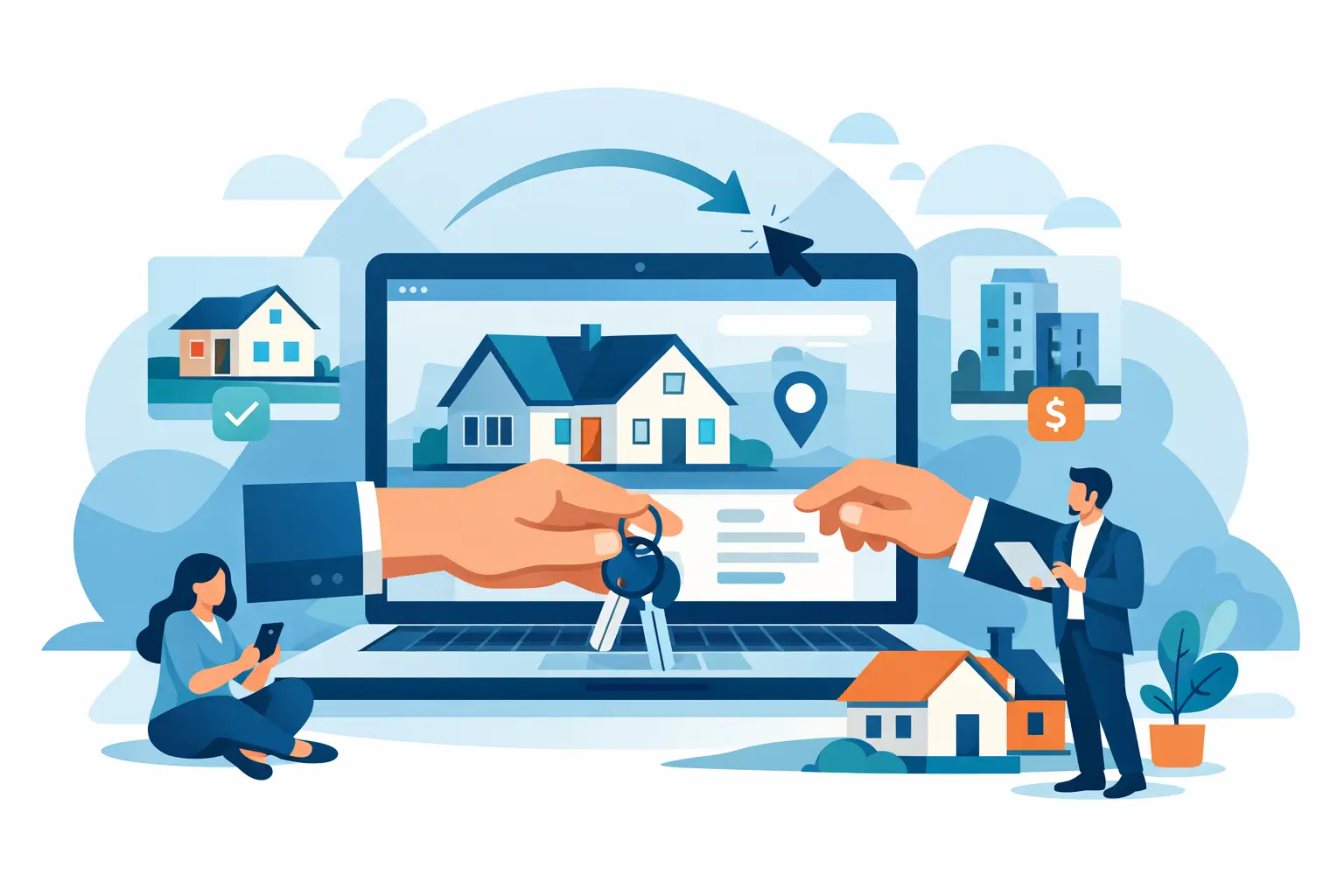 Come vendere immobili online in modo efficace