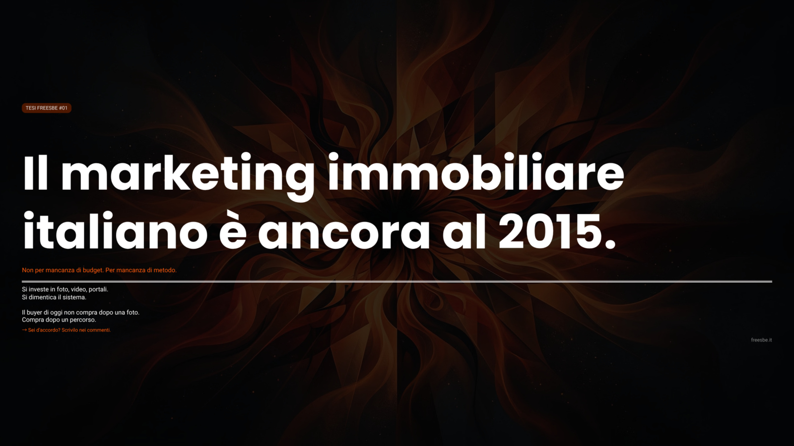 Marketing e Tecnologia: La Lettura del Mercato come Sistema Integrato nel Real Estate